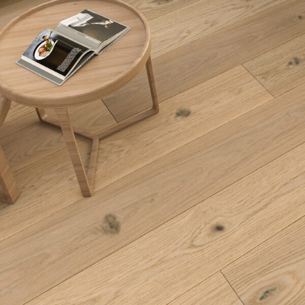 7.5" Engineered White Oak Hardwood-Wirebrushed Agree Oak by Opus Floors - Image 3