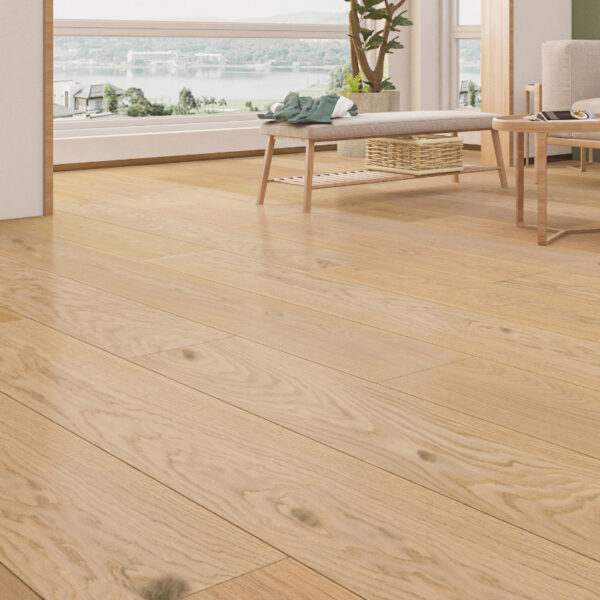 7.5" Engineered White Oak Hardwood-Wirebrushed Agree Oak by Opus Floors - Image 2