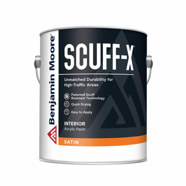 Benjamin Moore Scuff-X paint Satin