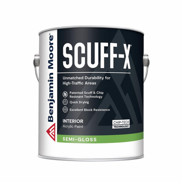 Benjamin Moore Scuff-X paint Semi-Gloss