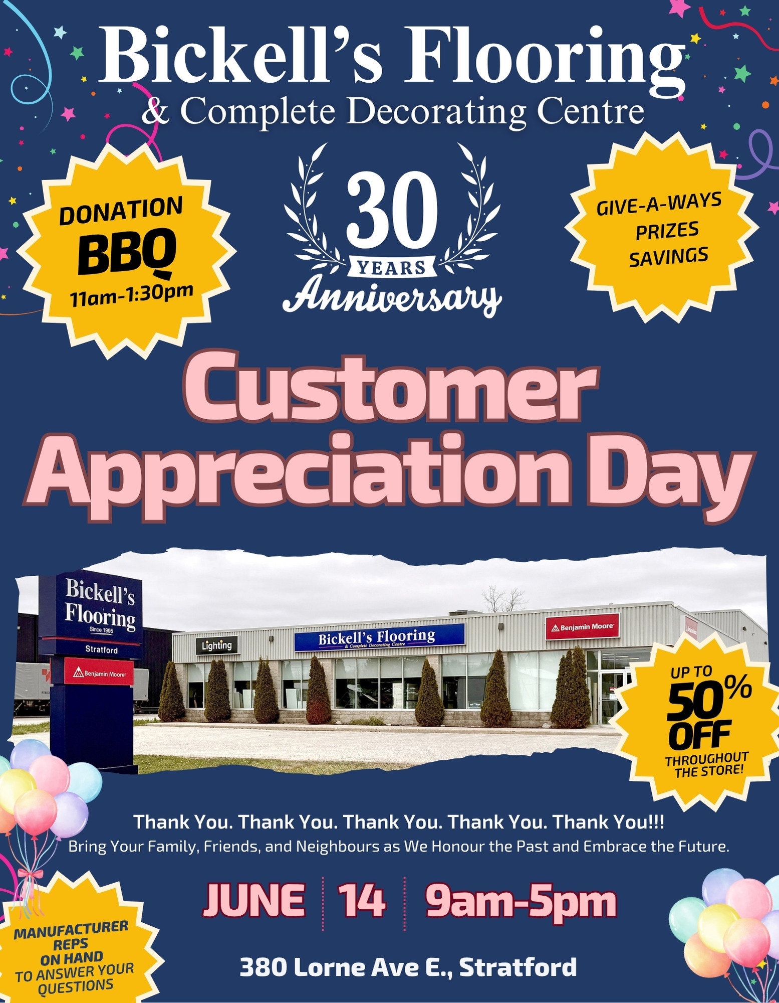 Bickells Anniversary Sale Flyer
